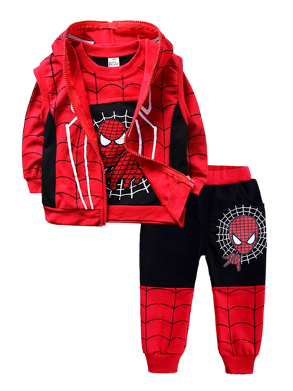 Children's Spiderman 3-Piece Outfit Set