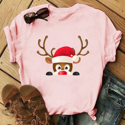Christmas Print Shirt for Girls