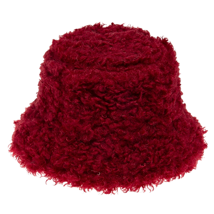 Men fisherman hat lamb wool beanie hat