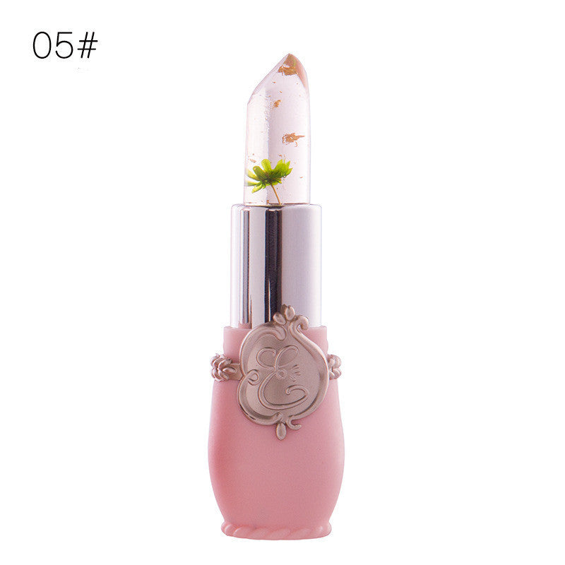 Transparent  Flower Lip Gloss Lipstick