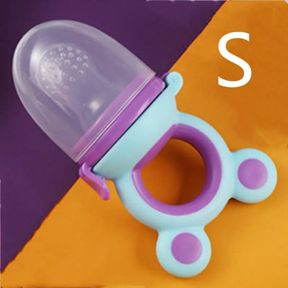 Baby products baby pacifier fruit and vegetable silicone baby nutrition fruit and vegetable mesh bag complementary food feeder eprolo