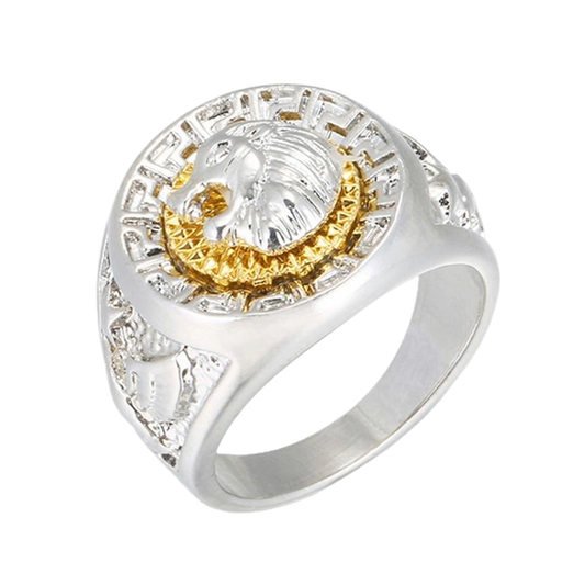 Lion Championship Gold Hip Hop Rings