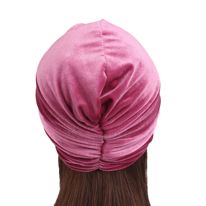 Velvet Turban Hat Headband  Hijab Caps Bandana Headband Hijabs