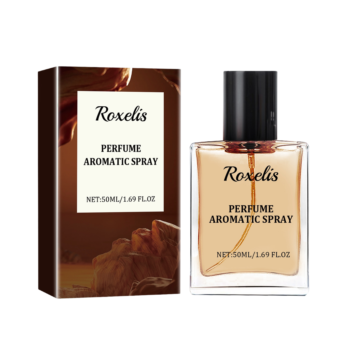 Men's spray cologne long lasting fresh elegant aromatic scent bottle