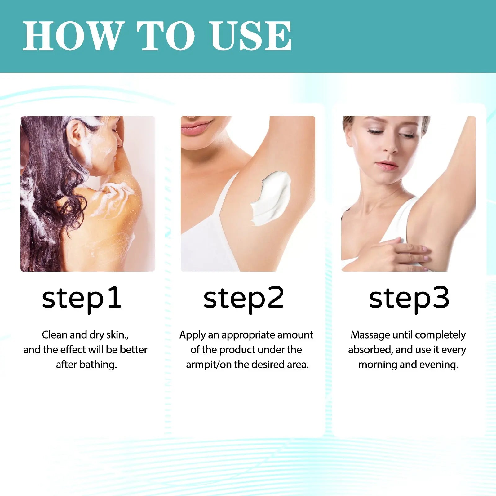 OUHOE Underarm Beauty Cream, Lighten Underarm Elbow Joint Melanin Brightening And Moisturizes Skin Cream eprolo