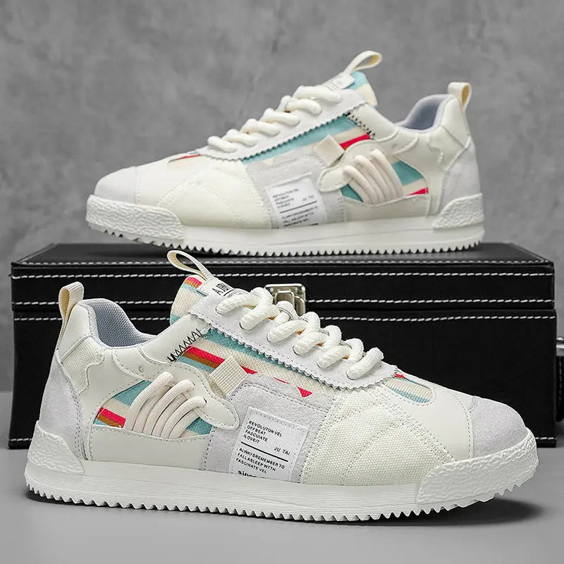 Thin Multi-Dopamine Agan Shoes Men's Mesh Breathable Fashion Versatile Casual Sports Sneakers eprolo