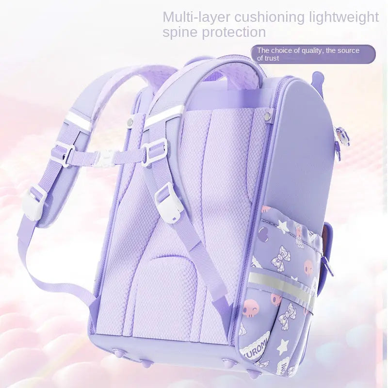 Cromi Backpack for Girls and Children in Grades 1-6 - Spine Protection and Load Reduction eprolo