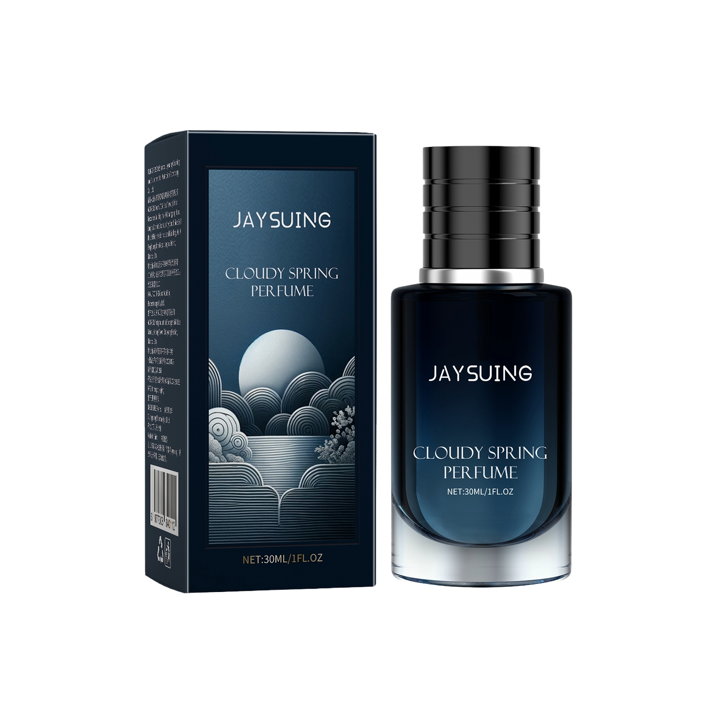 Cloudy Spring Perfume, Natural Fresh Understated Light Fragrance Lasting Fragrance For Men