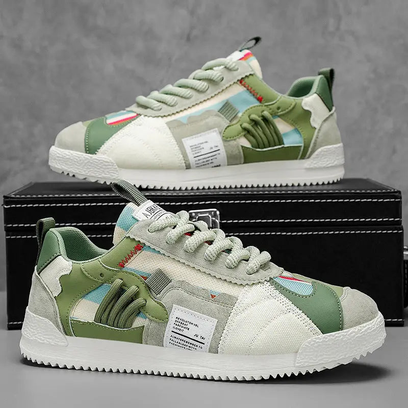 Thin Multi-Dopamine Agan Shoes Men's Mesh Breathable Fashion Versatile Casual Sports Sneakers eprolo