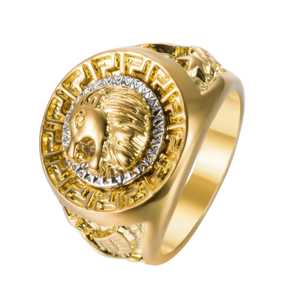 Lion Championship Gold Hip Hop Rings
