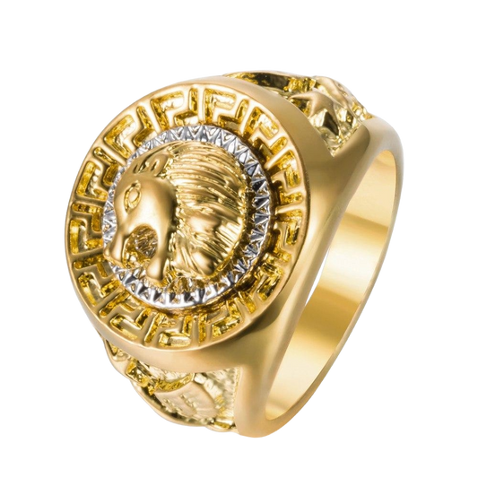 Lion Championship Gold Hip Hop Rings