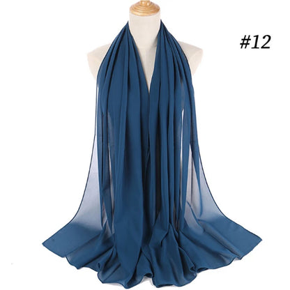 Fashion Islamic Hijabs Turban Muslim Islam Women Turkey Multi Colors Shawl Scarves Arabian Dubai Hoofddoek Tulband Headscarf