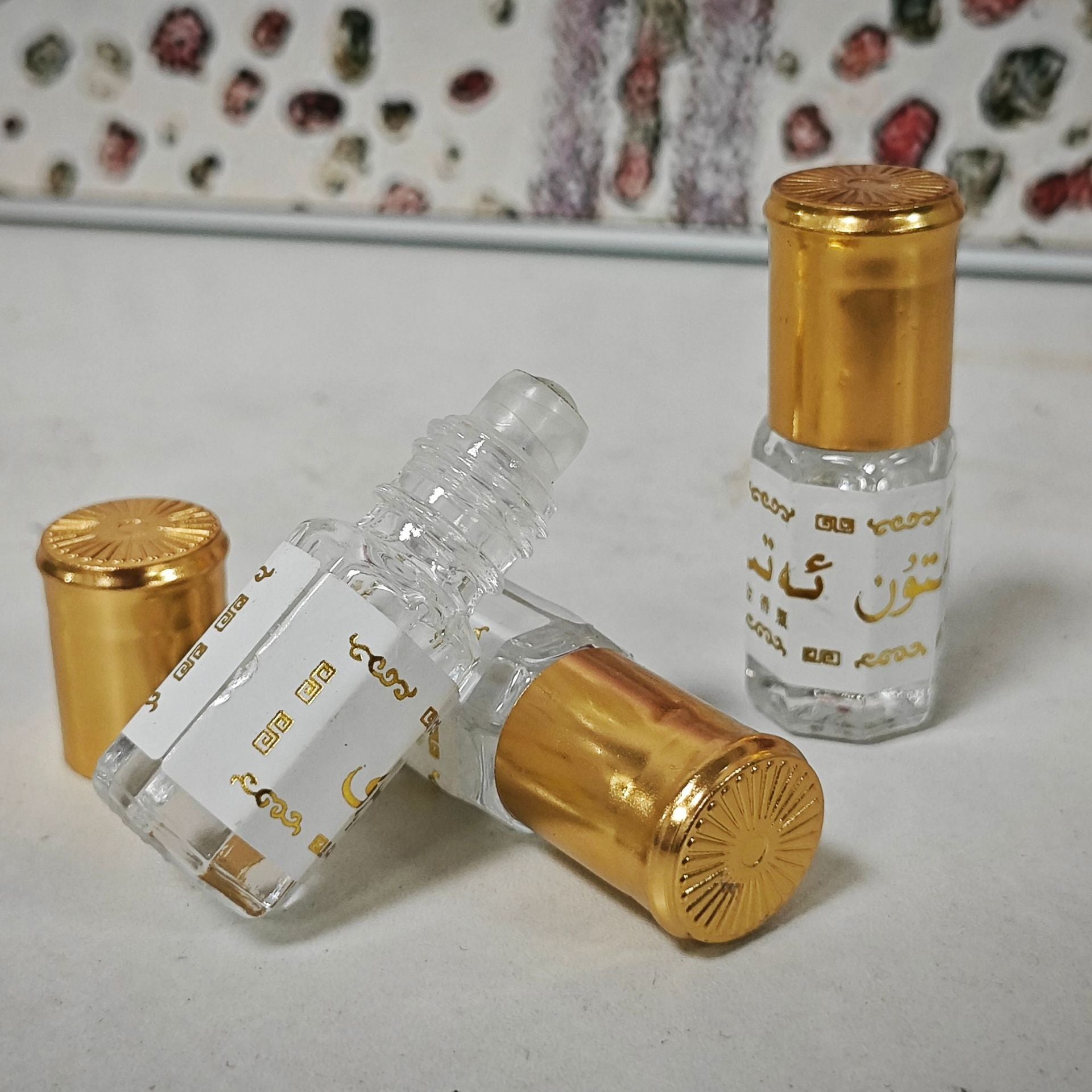 Pakistan Gold Perfume Long-Lasting Women's High-End Aromatherapy Car Alcohol-Free Roller Ball Long-Lasting Fragrance Cross-Border