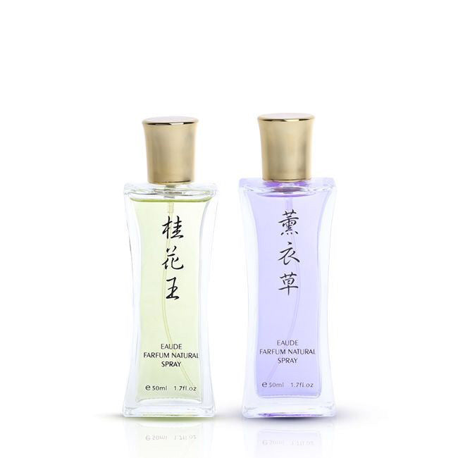 Factory Direct Sales Attachment Flower Perfume Osmanthus King Jasmine Lily Lavender 50ml Car Room Perfume