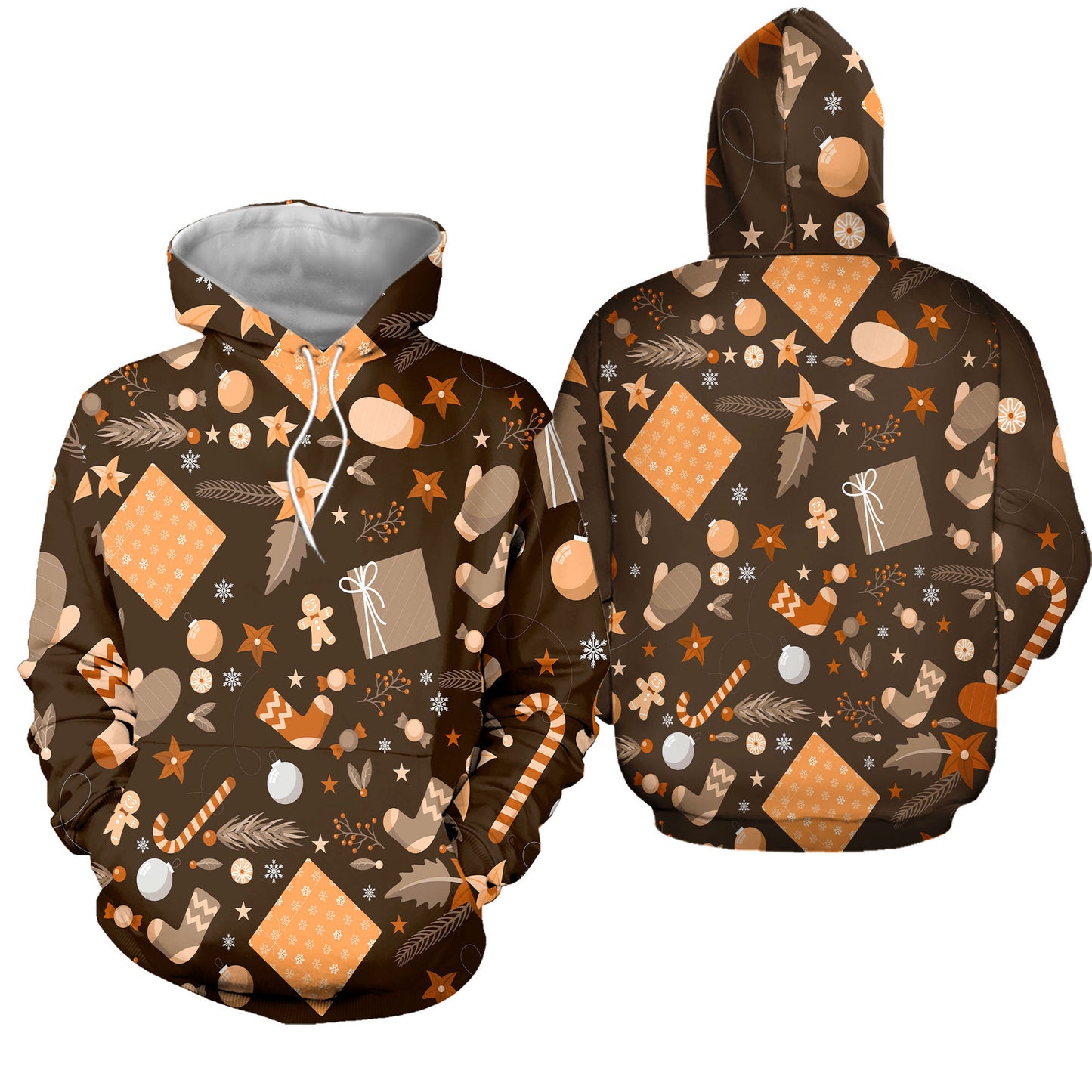 European And American All-match Sweatshirt Cross-border Hot Hooded Sweatshirt Casual Sportswear European Code Double Hooded Sweatshirt For Men And Women Couple