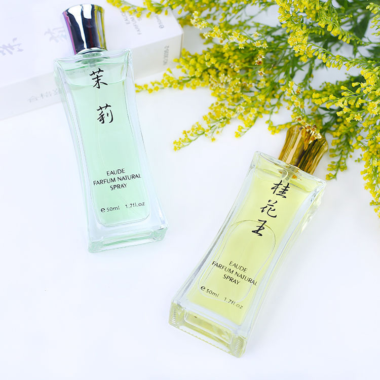 Factory Direct Sales Attachment Flower Perfume Osmanthus King Jasmine Lily Lavender 50ml Car Room Perfume