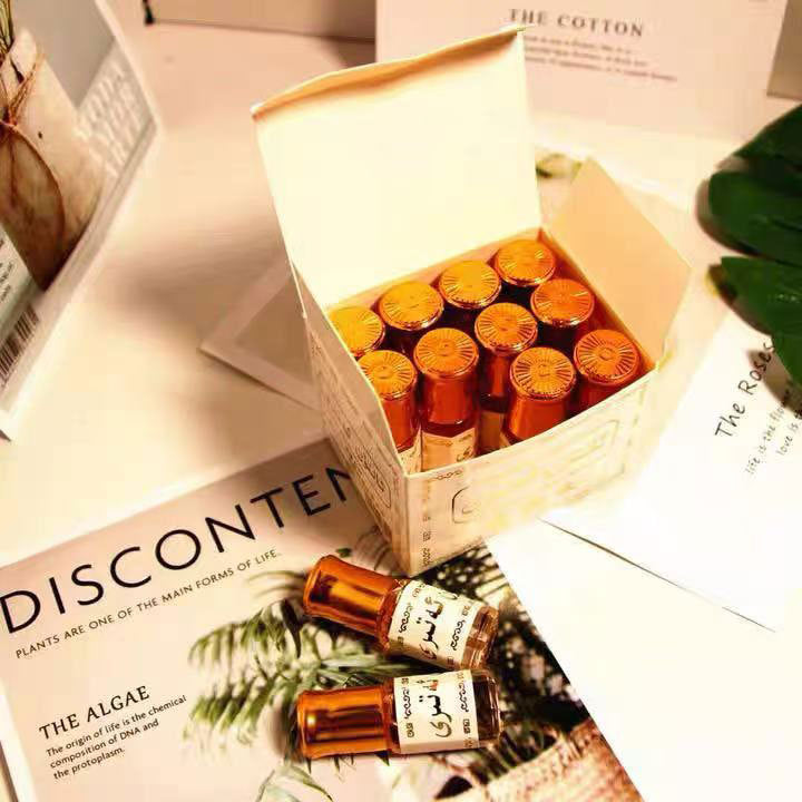 Pakistan Gold Perfume Long-Lasting Women's High-End Aromatherapy Car Alcohol-Free Roller Ball Long-Lasting Fragrance Cross-Border