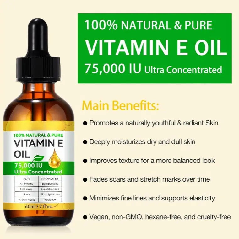 Household Cosmetics Skincare Vitamin E Oil Easy Bazaar