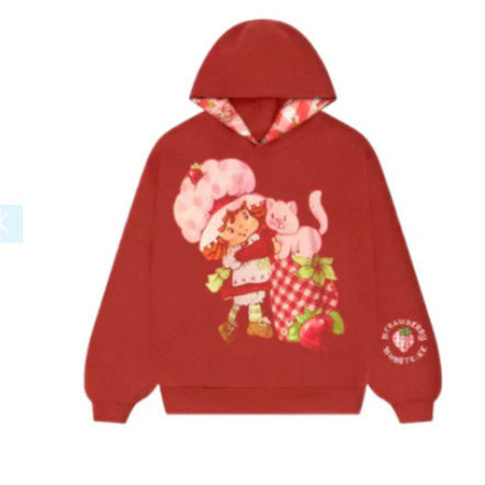 European And American All-match Sweatshirt Cross-border Hot Hooded Sweatshirt Casual Sportswear European Code Double Hooded Sweatshirt For Men And Women Couple