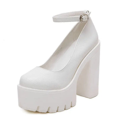 European And American Fashion Buckle Women's Shoes Trendsi