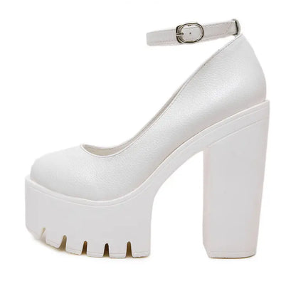 European And American Fashion Buckle Women's Shoes Trendsi