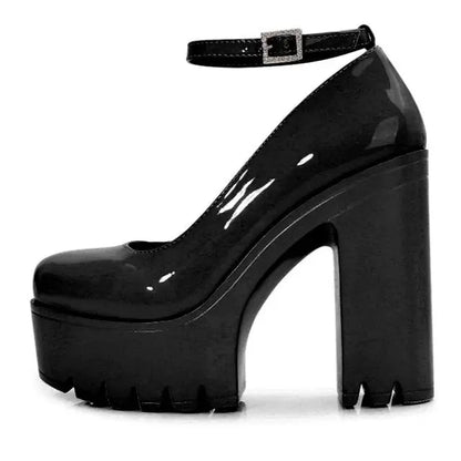 European And American Fashion Buckle Women's Shoes Trendsi