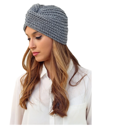 Bohemia Turban Cashmere Cross Woolen Wrap Head