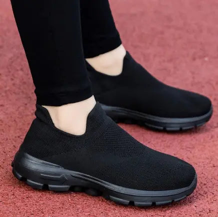 Spring And Summer Elderly Fabric Footwear Easy Bazaar