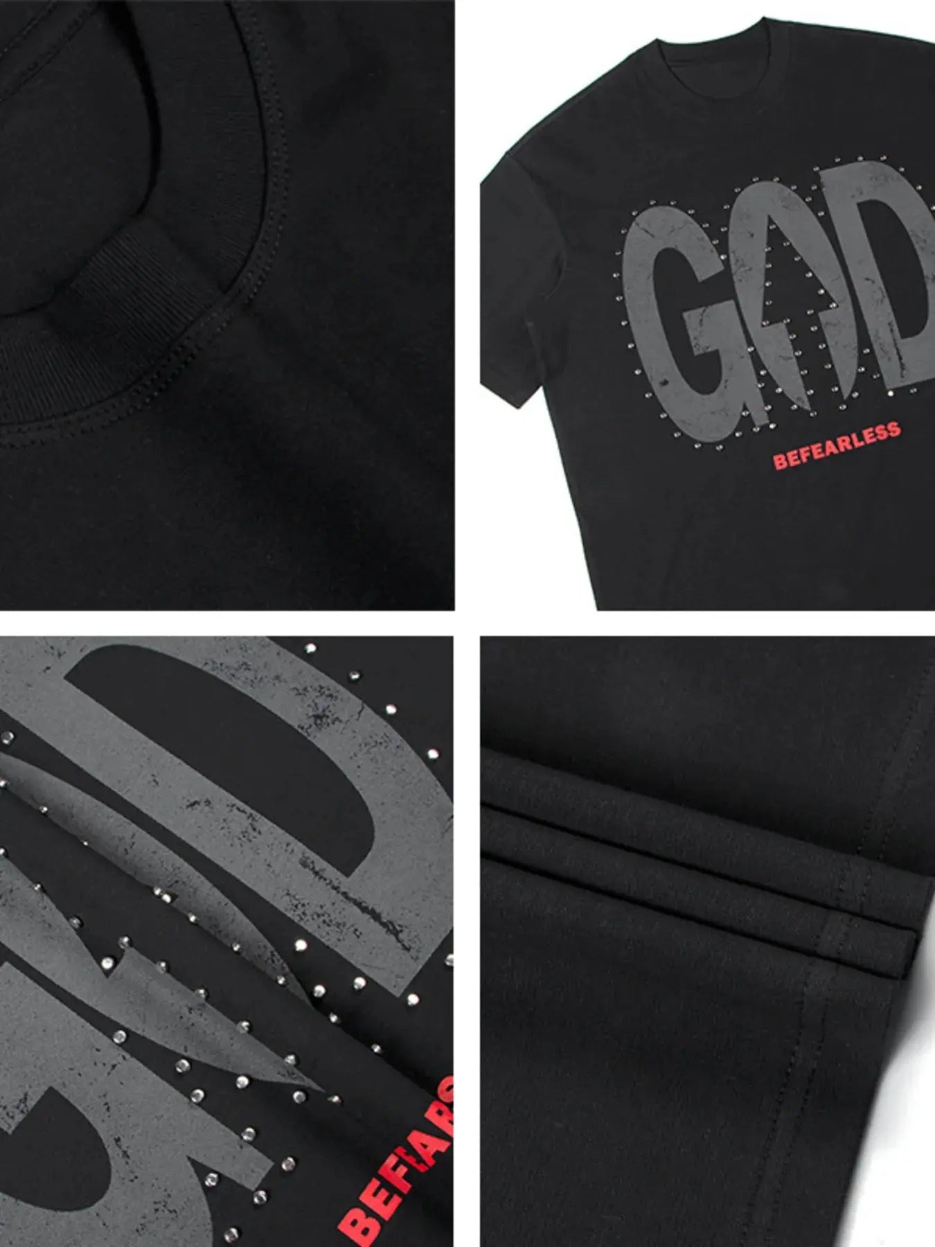 Men's Oversized Letter Graphic T-Shirt Trendsi