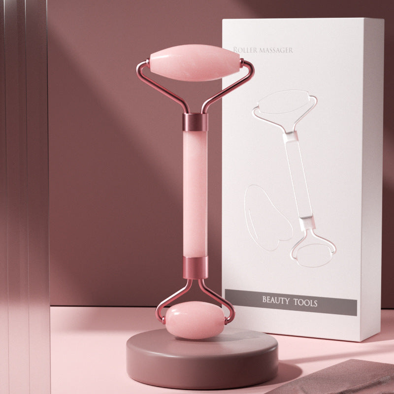 Feldspar roller facial massage