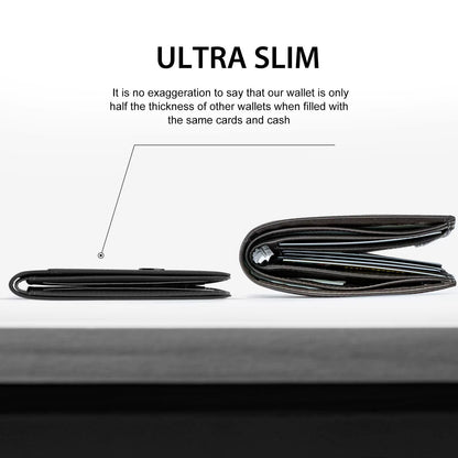 Carbon Fiber Men's Wallet with Anti-theft Function