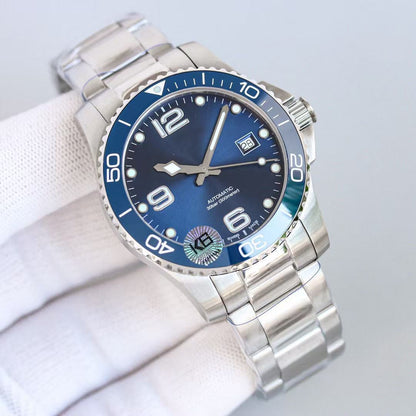 Fully automatic mechanical watch with water resistance