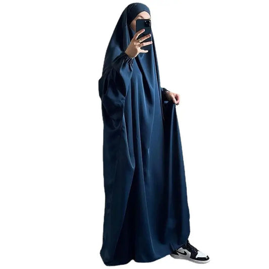 Amazon Abaya Dubai Turkey One-piece Prayer Dress Trendsi