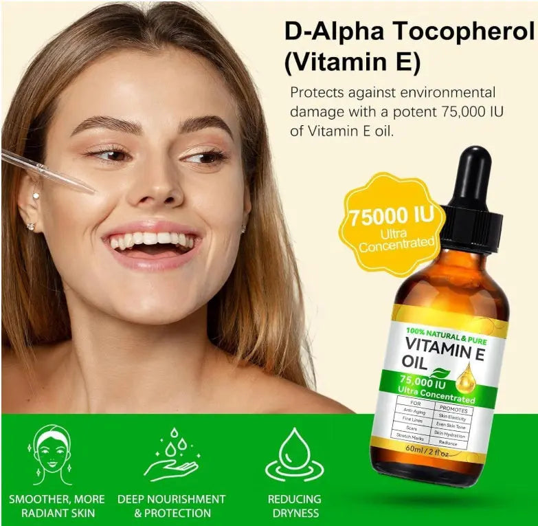 Household Cosmetics Skincare Vitamin E Oil Easy Bazaar