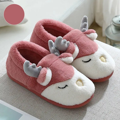 Cute Plush Home Cotton Shoes For Men Easy Bazaar