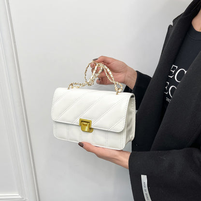 Western Style Shoulder Bag Small Square Bag