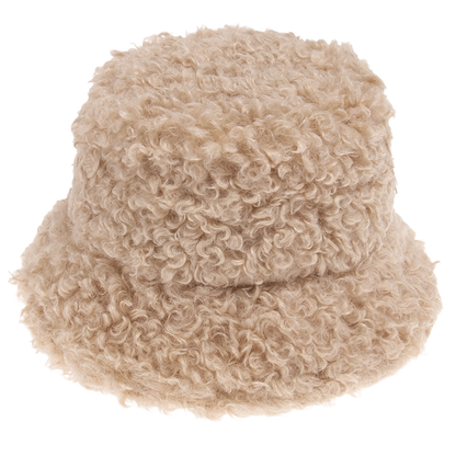 Men fisherman hat lamb wool beanie hat