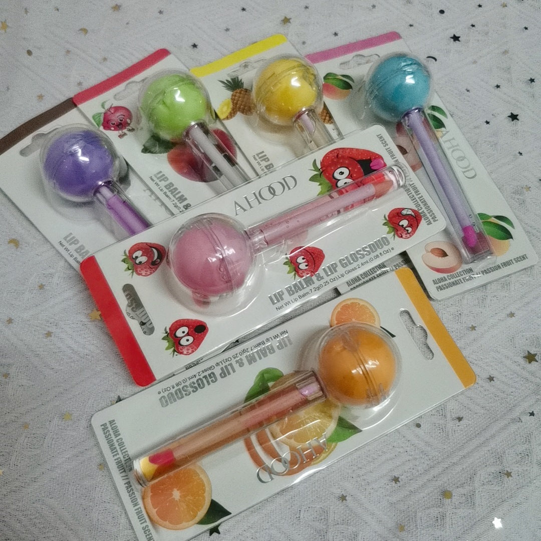 Lollipop Style Color Changing Lip Gloss Set