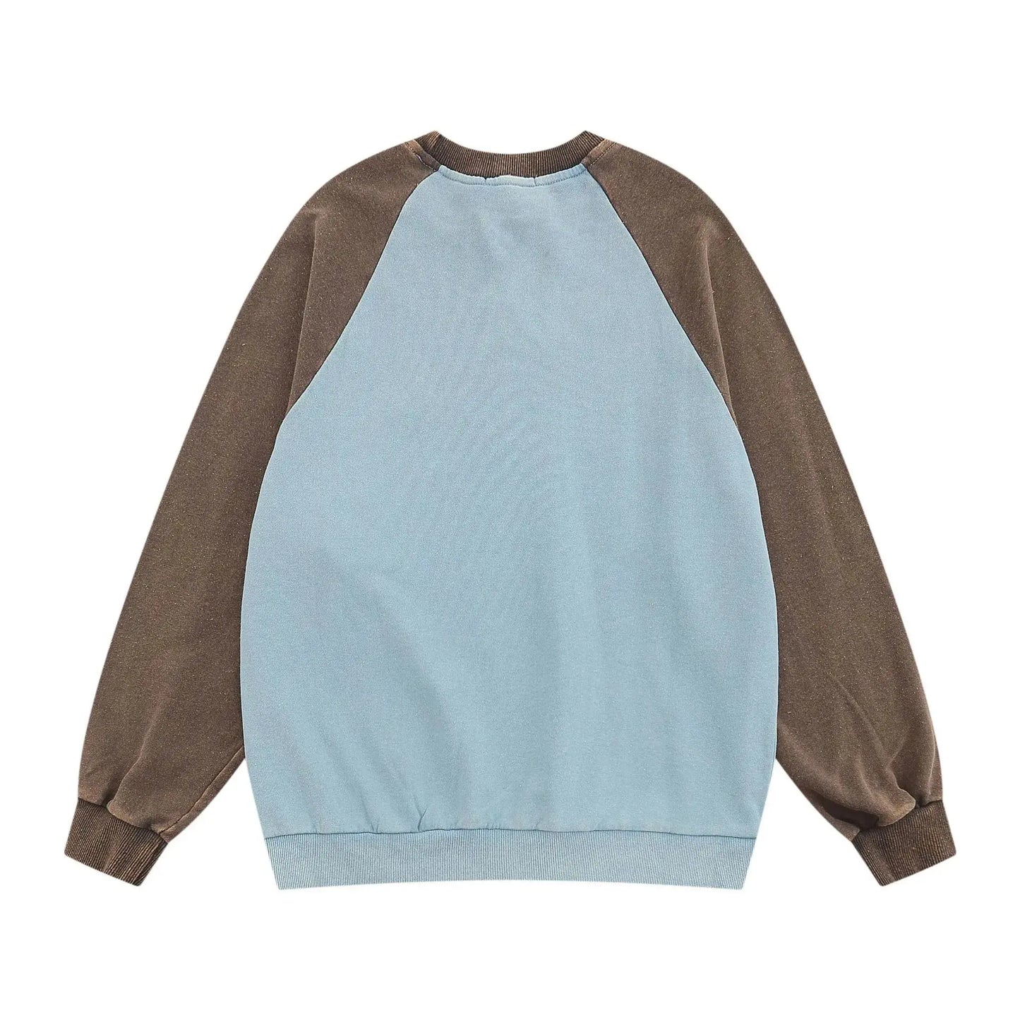 Men's Letter Graphic Round Neck Sweatshirt Trendsi