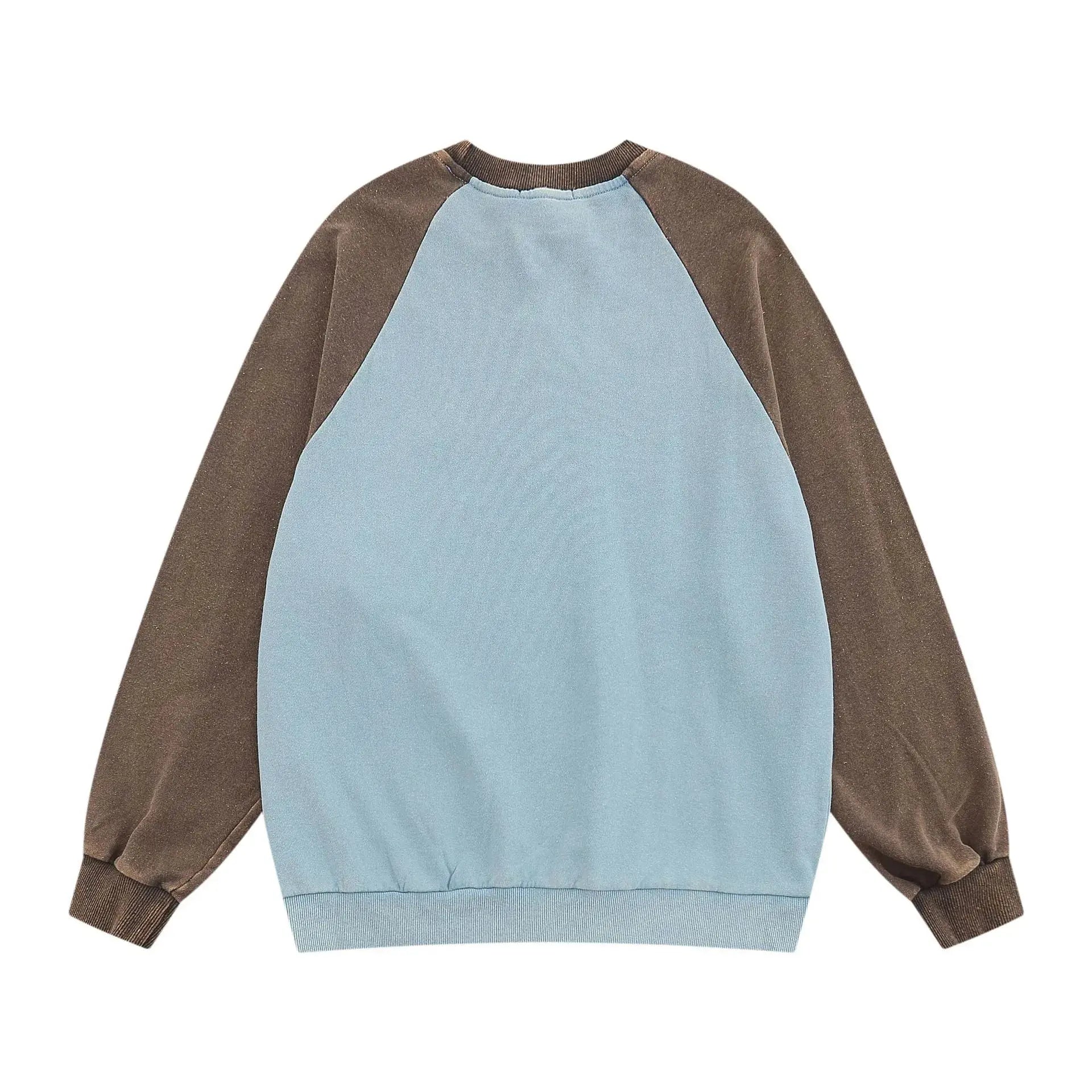 Men's Letter Graphic Round Neck Sweatshirt Trendsi