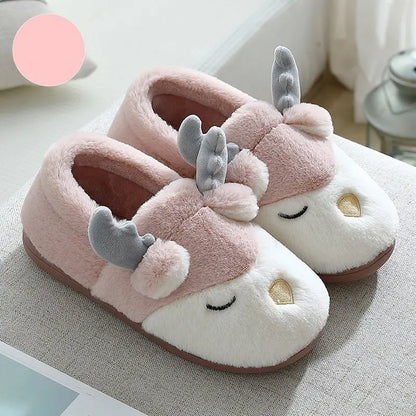Cute Plush Home Cotton Shoes For Men Easy Bazaar
