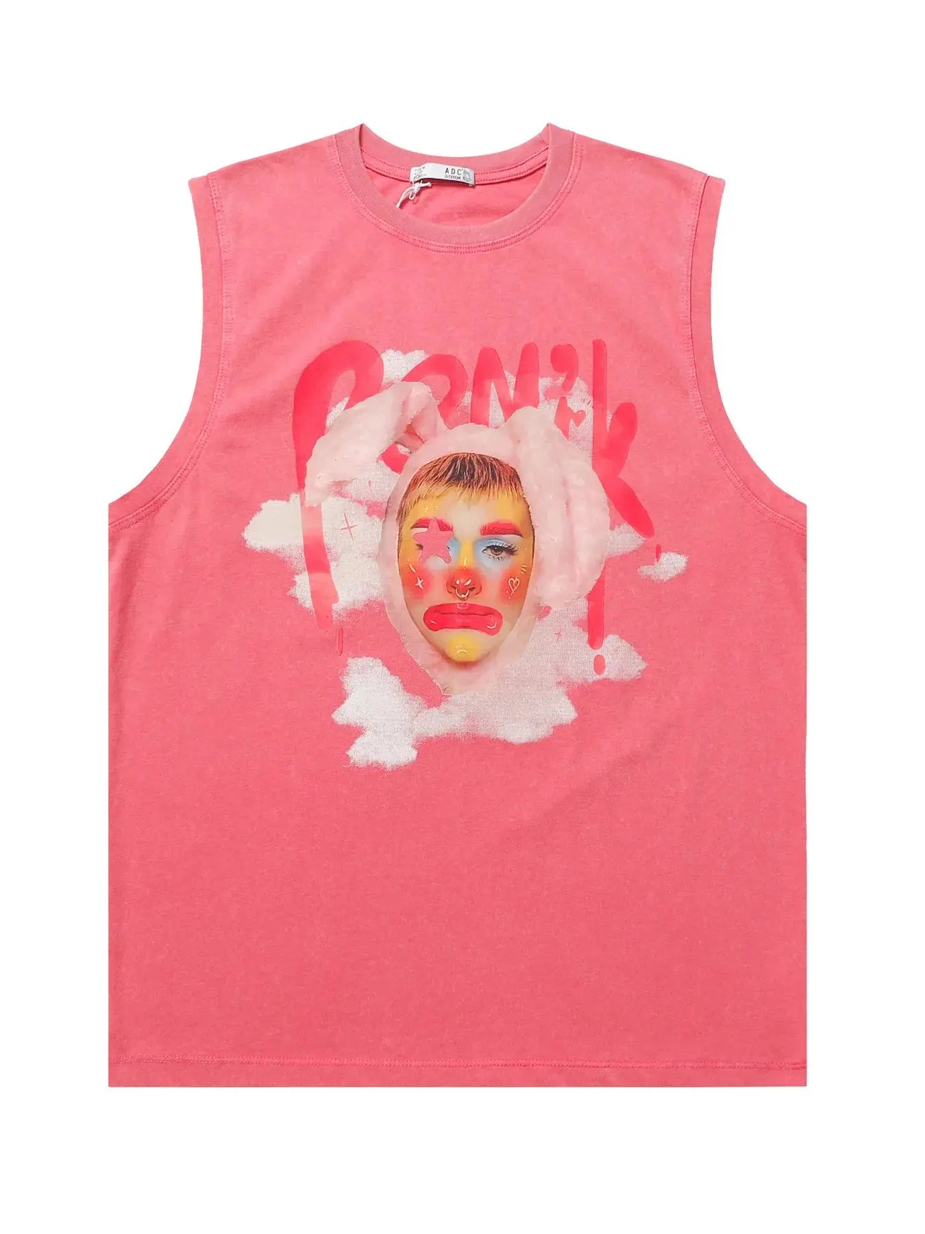 Men's Graphic Round Neck Tank Top Trendsi