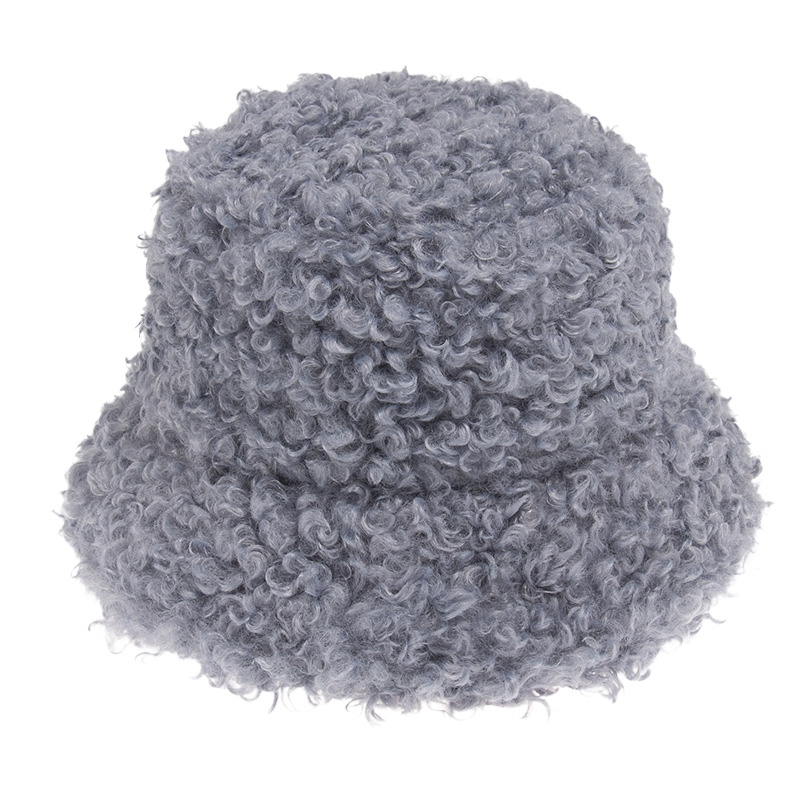 Men fisherman hat lamb wool beanie hat