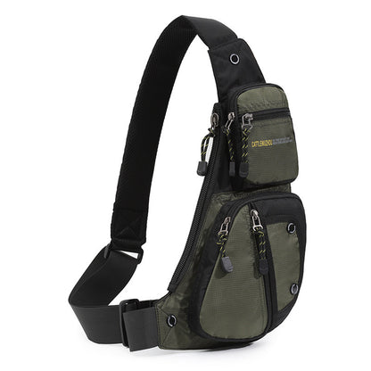 Men's Chest Outdoor Multi-functional Shoulder Messenger Bag
