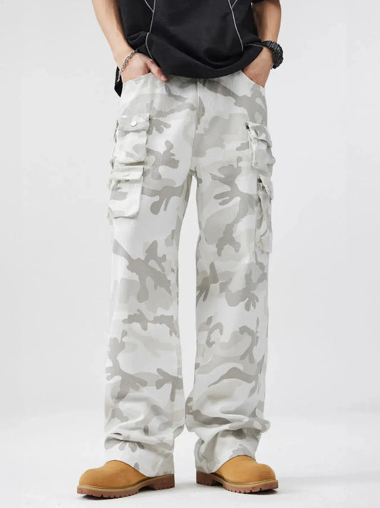 Men's Camouflage Cargo Pants Trendsi