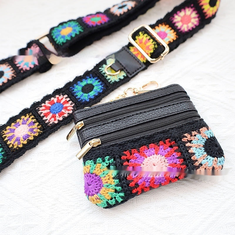 Mobile Phone Belt Wallet With Zipper Pocket Pouch Adjustable Mobile Phone Strap