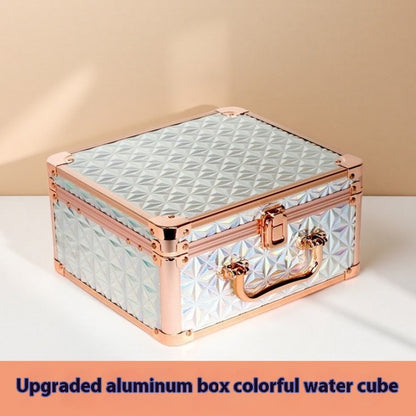 Large Capacity Make-up Bag LED Mirror Portable With Light