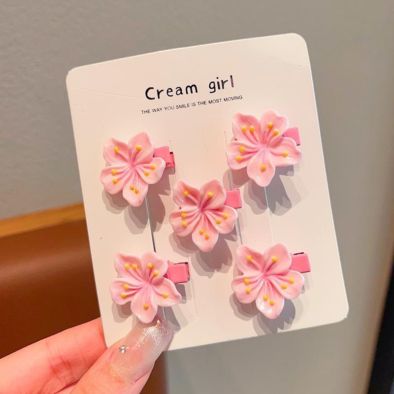 Egg Flower Barrettes Sweet Flowers Clip
