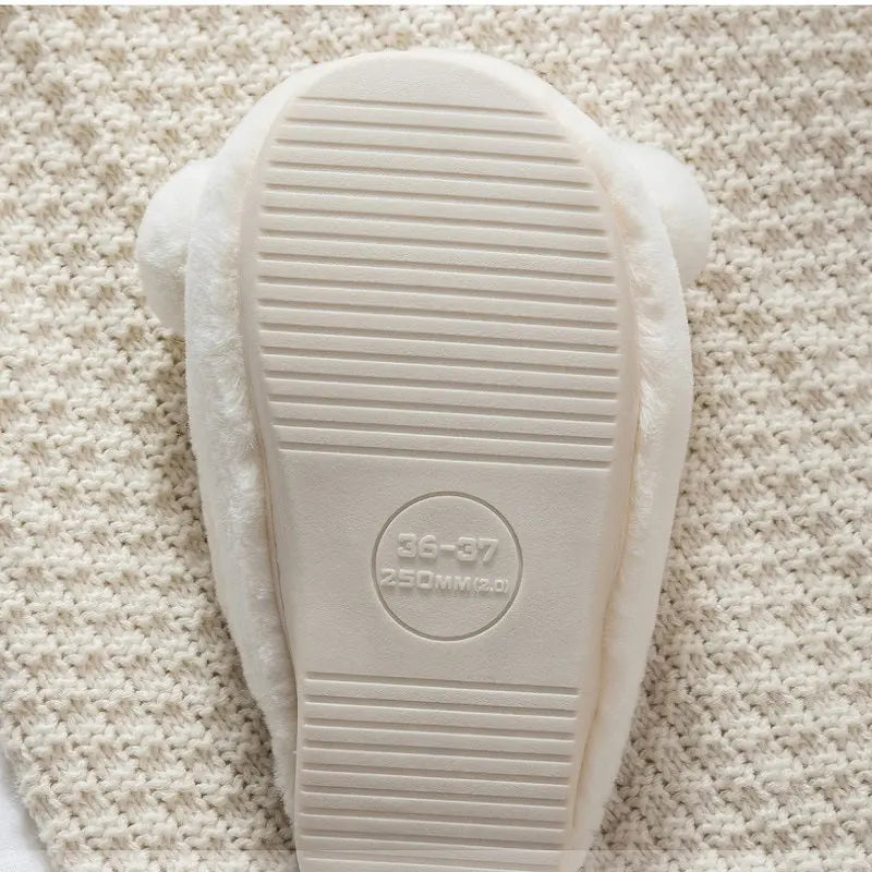 Cute Plush Home Cotton Shoes For Men Easy Bazaar