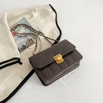 Western Style Shoulder Bag Small Square Bag